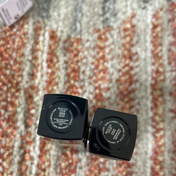 Dior Lipstick Duo in Red and Cream - Picture 6 of 7